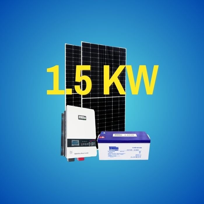 Kit solar de 1.5kw