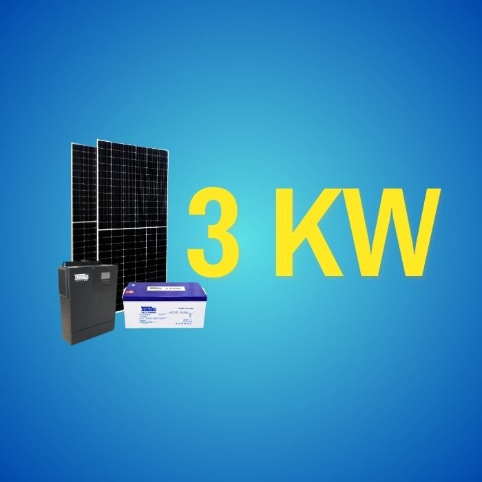 Kit solar de 3kw