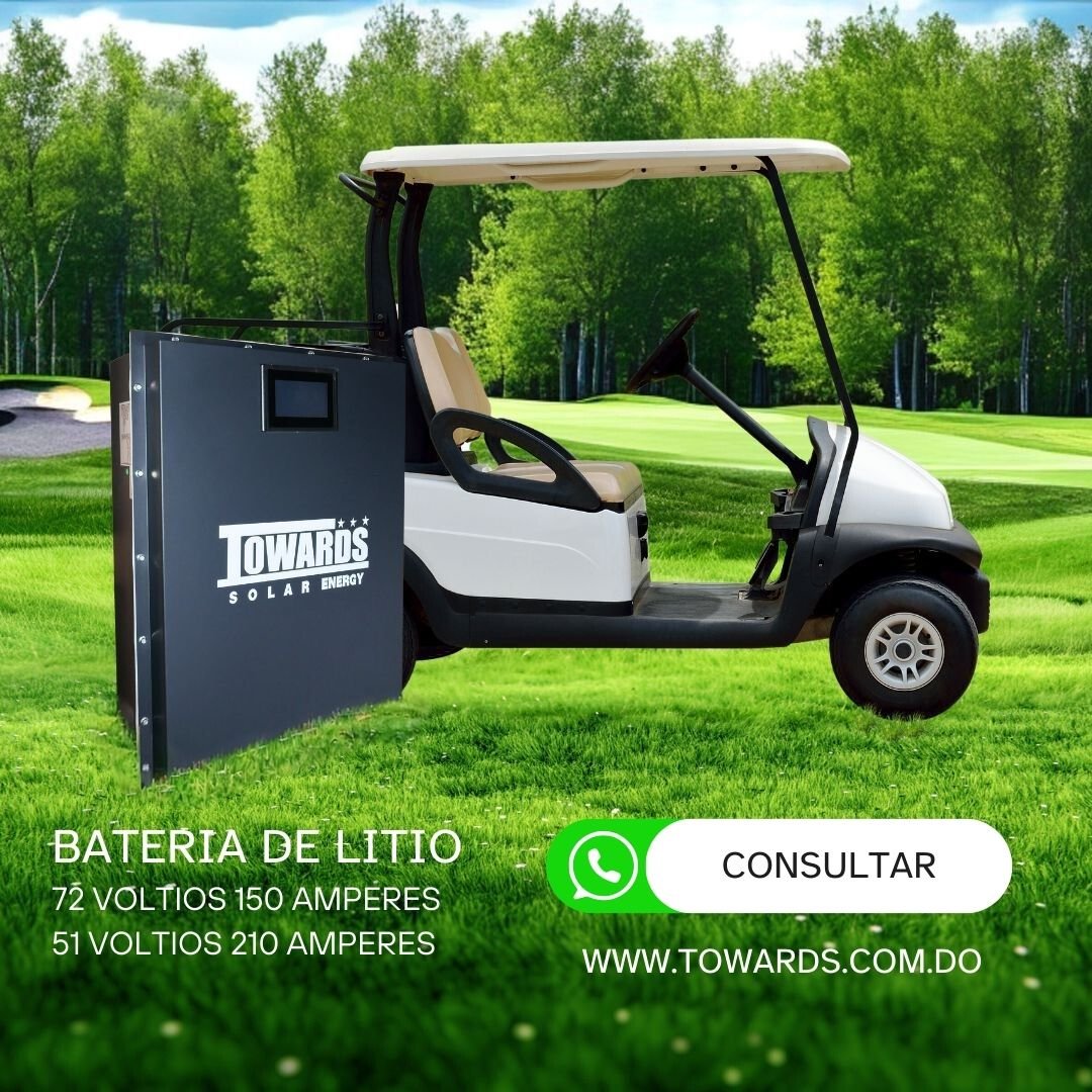 Baterías de litio para carros de golf