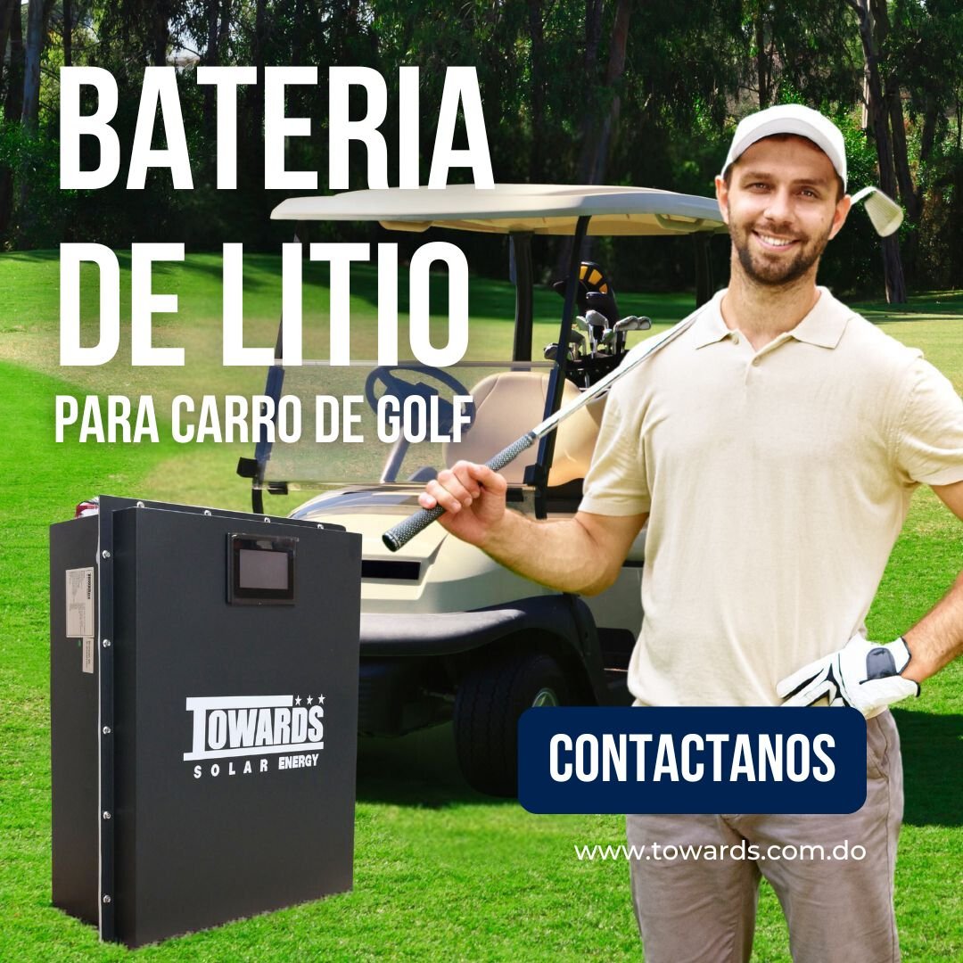 Baterías de litio para carros de golf