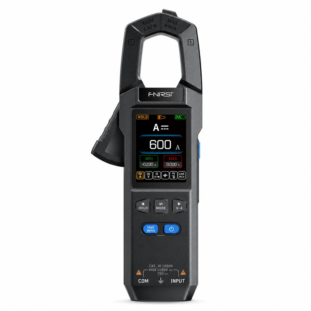 AMPERIMETRO DIGITAL NEGRO N800