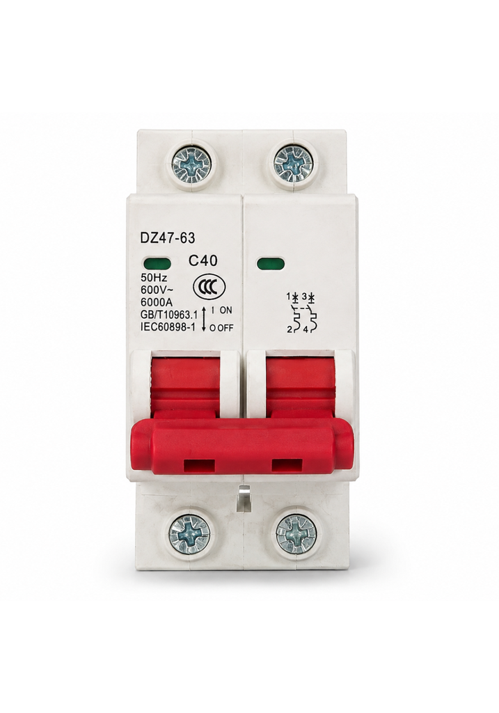 BREAKER DOBLE 40A 600VAC