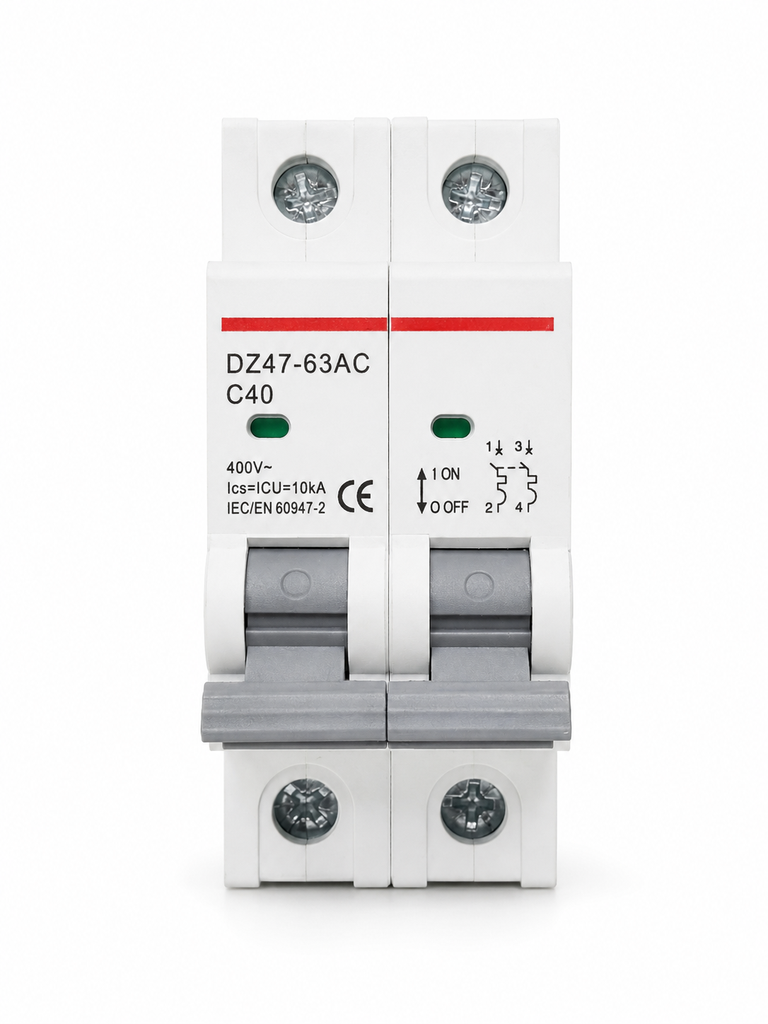 BREAKER DOBLE 63A 600V AC