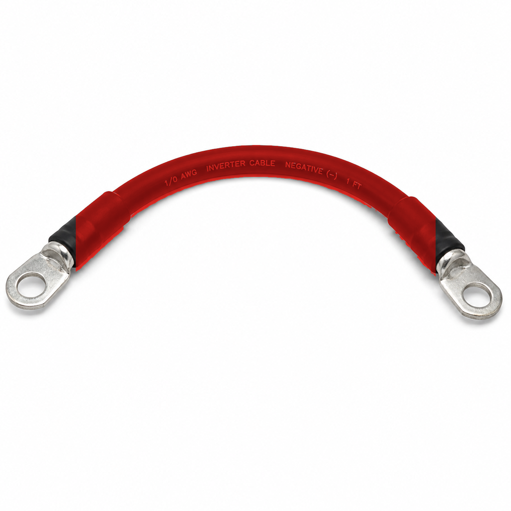 CABLE ROJ. P/ INV. NO.4AWG 4 FT