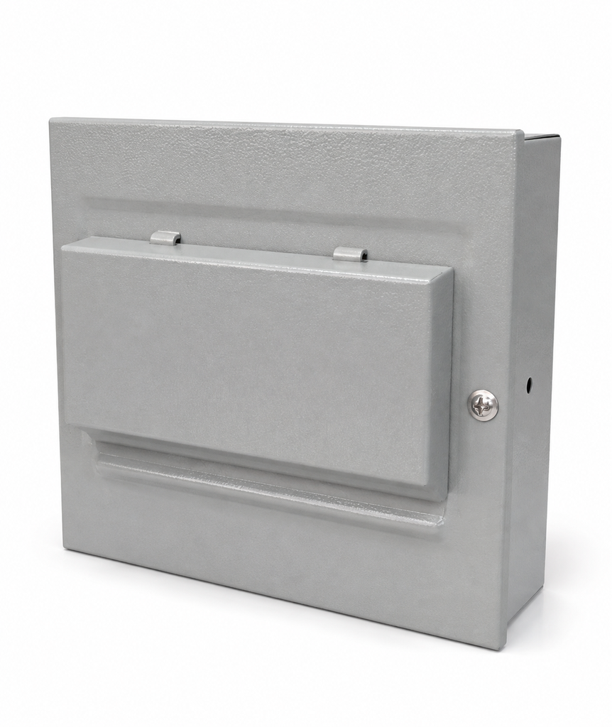 CAJA DE BREAKER METALICA 6 LINEA