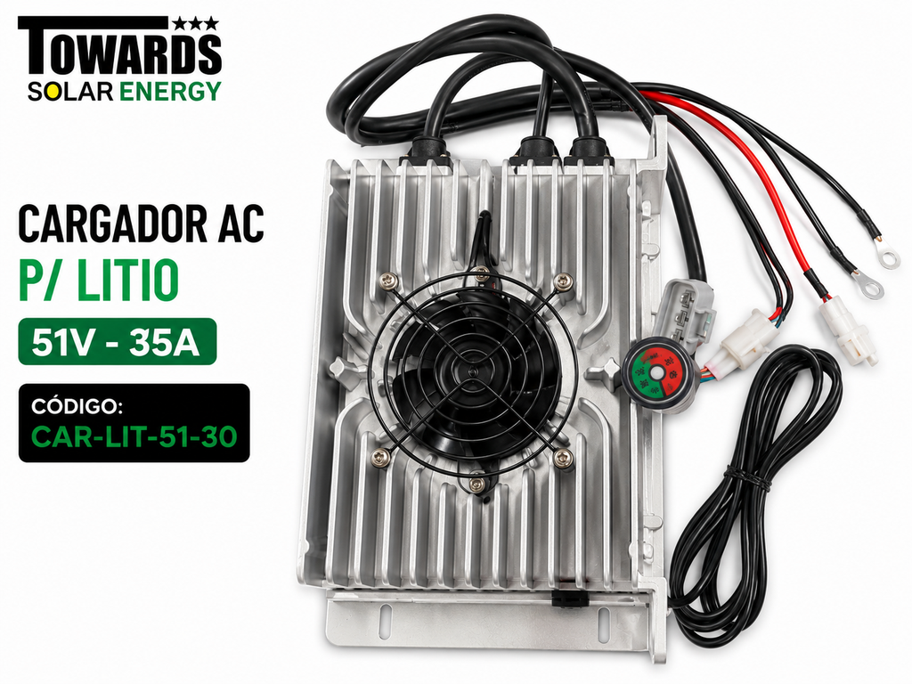 CARGADORE AC P/ LITIO 51V-35A