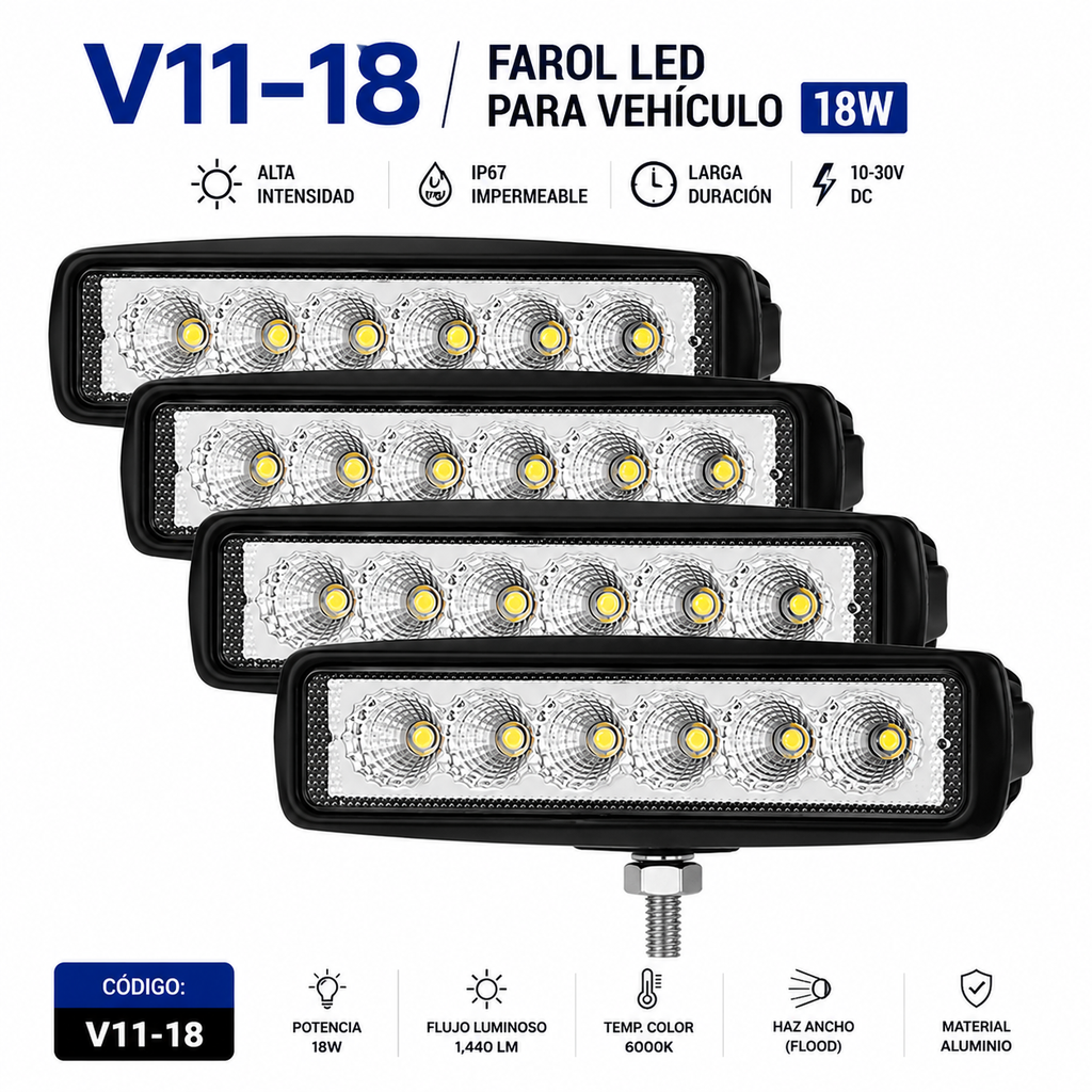 FAROL AUXILIARES 18 W - TOWARDS