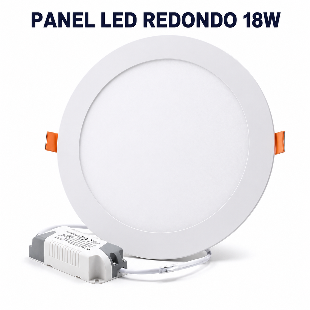 PANEL LED REDONDA DE 18W