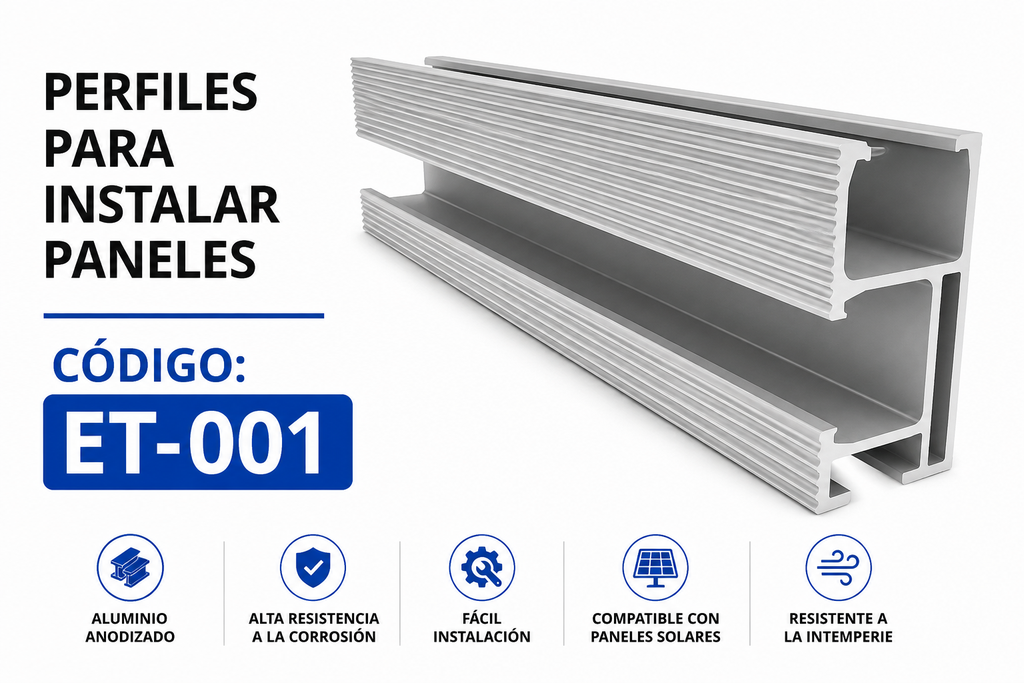 PERFIL DE ALUMINIO 4.7MT